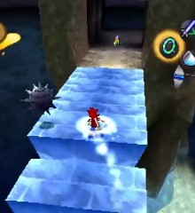 多分ダッシュよりジャンプの方が簡単 氷の橋の画像