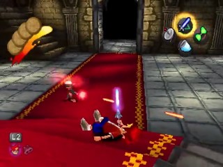 アイアンにしてやられている画像