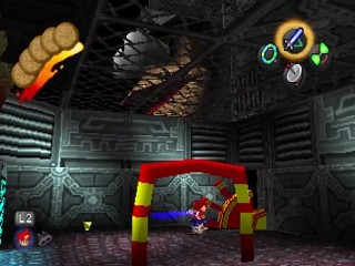 くるくるハンドルで目を飛び出させる画像